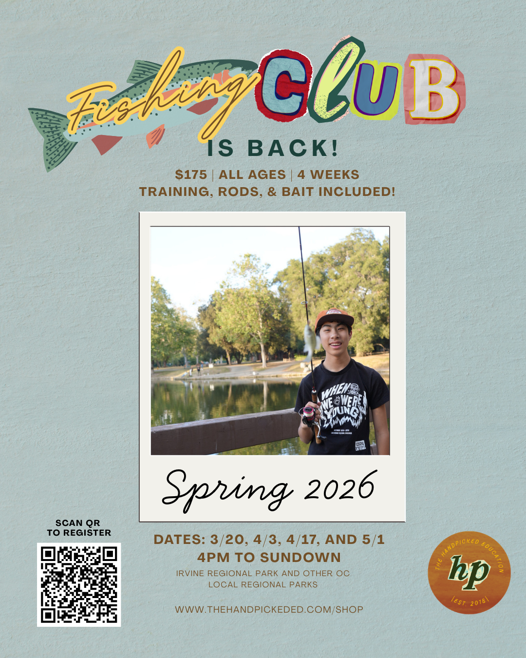 Handpicked Fishing Club - Spring 2026
