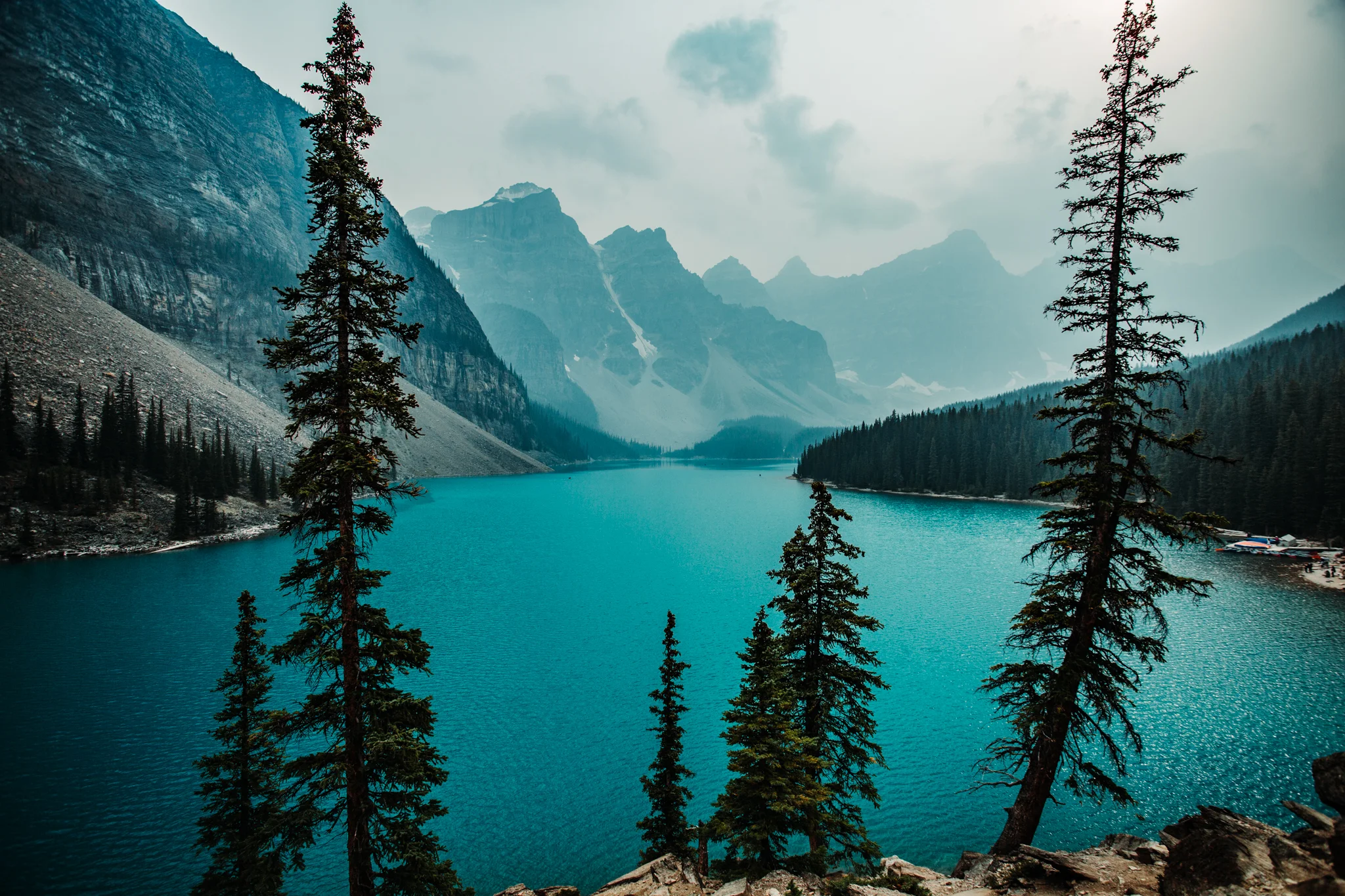 Moraine Lake, Banff National Park, August 2018