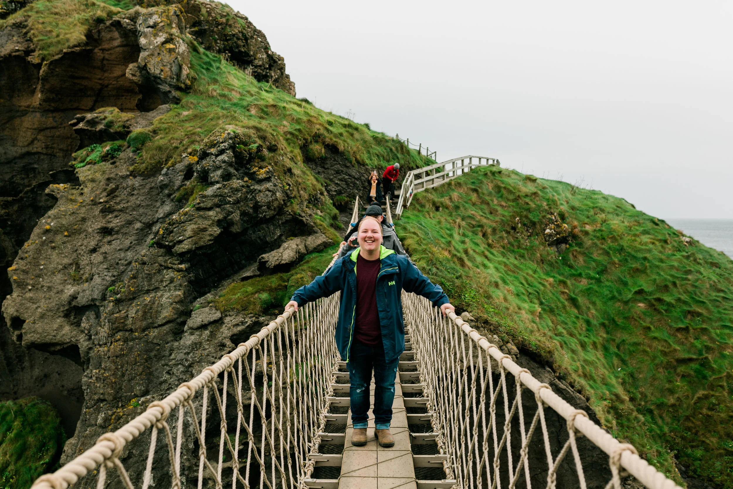 Carrick-a-Rede Rope Bridge, Northern Ireland, October 2018