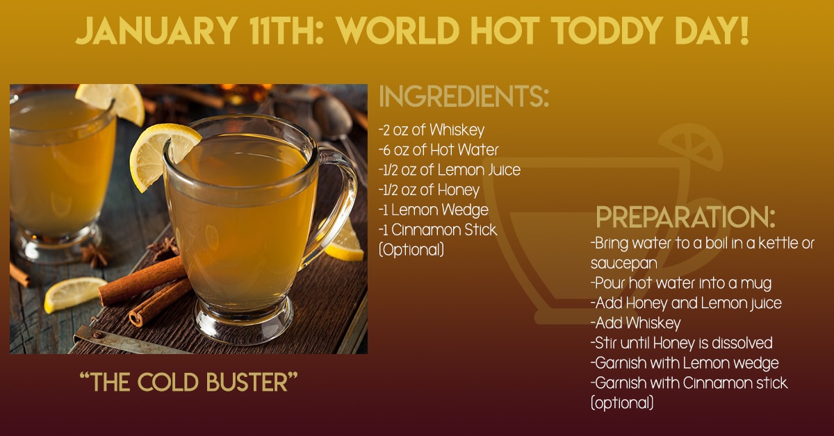 Celebrate World Hot Toddy Day | Happy Hour City