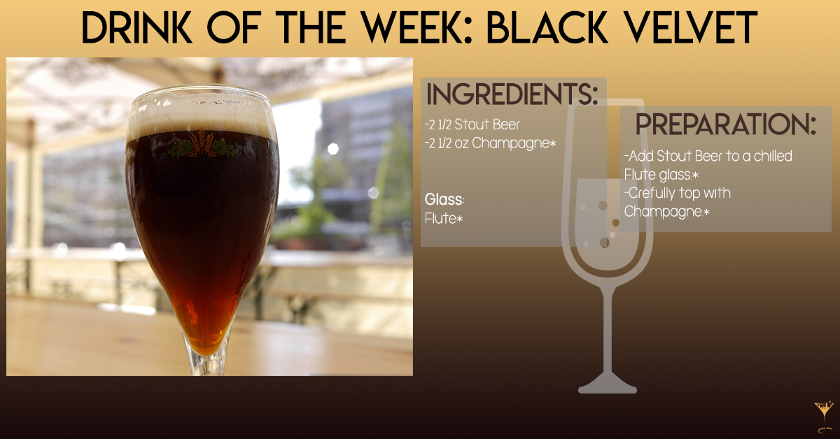 *Prosecco works fine. **You can use a pint, just use 4 oz of each liquid.