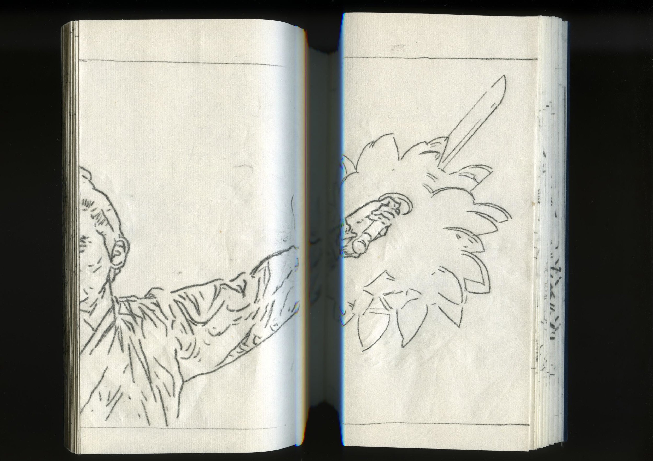 Boedi Widjaja, "Imaginary homeland, kang ouw (一)," process image