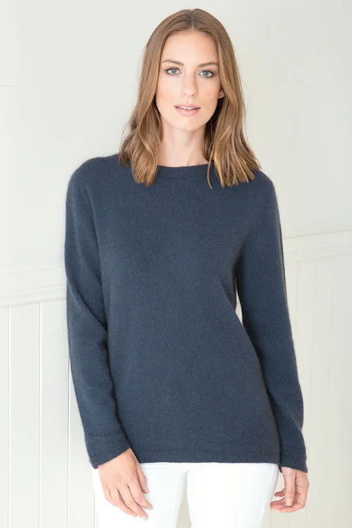 Merinosnug — Cooma Crew Jumper — Merino Wool and Possum Fur Blend