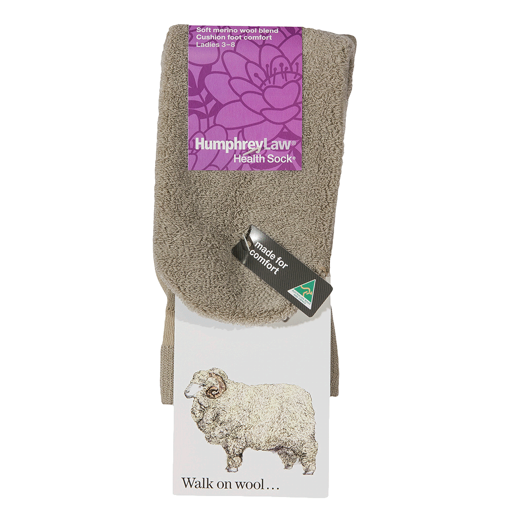 Humphrey Law — 70% Fine Merino Wool Cushion Sole Health Sock®Style 87C