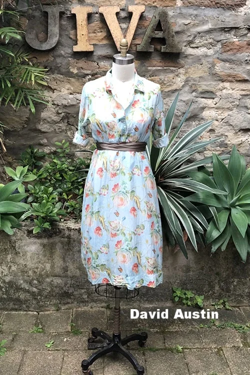 Jiva — 50s dress (silk and cotton)