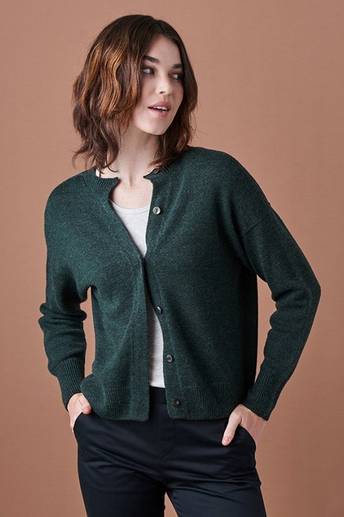 uimi knitwear | Bonnie Cardigan (Merino wool) | The Uralla Wool Room