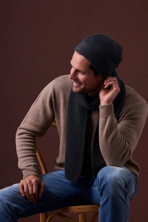 Natural fibre accessories for men + women