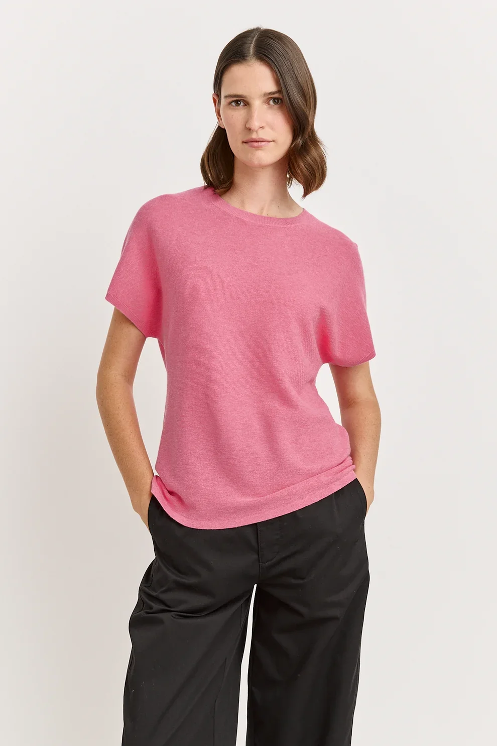 Toorallie | Links Cap Sleeve Top (Organic Cotton + Merino)