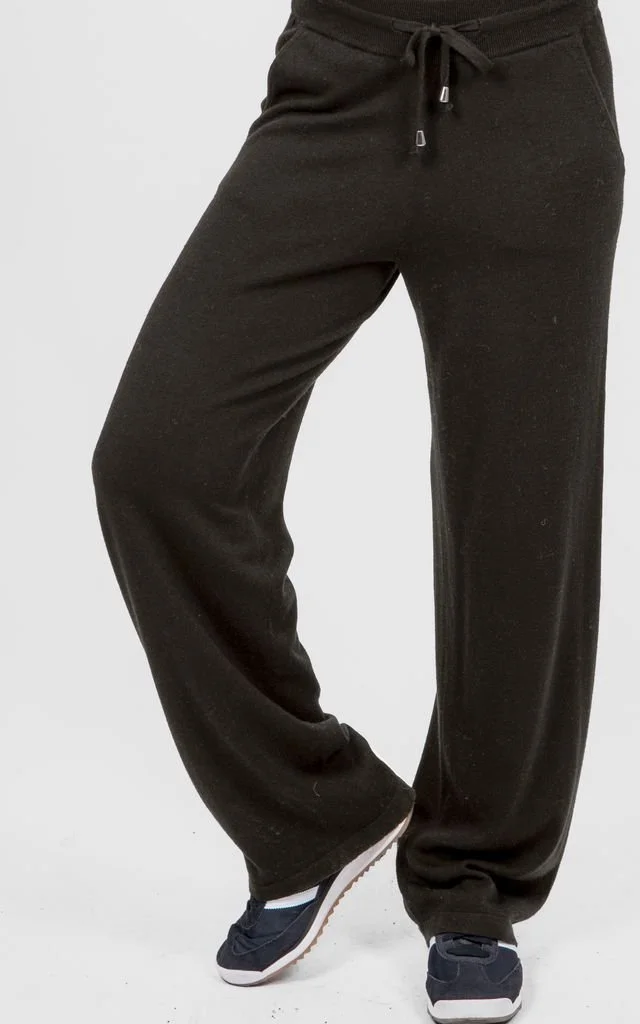 Bridge & Lord | Relaxed Wide Leg Pants (Merino wool + Cashmere ) BL6602