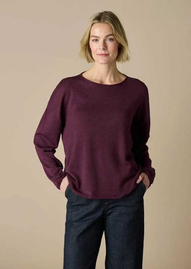 uimi knitwear | Adele Jersey Jumper (100% Merino wool)