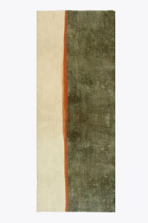 Feature photo showing the full length Blake scarf from DLUX.