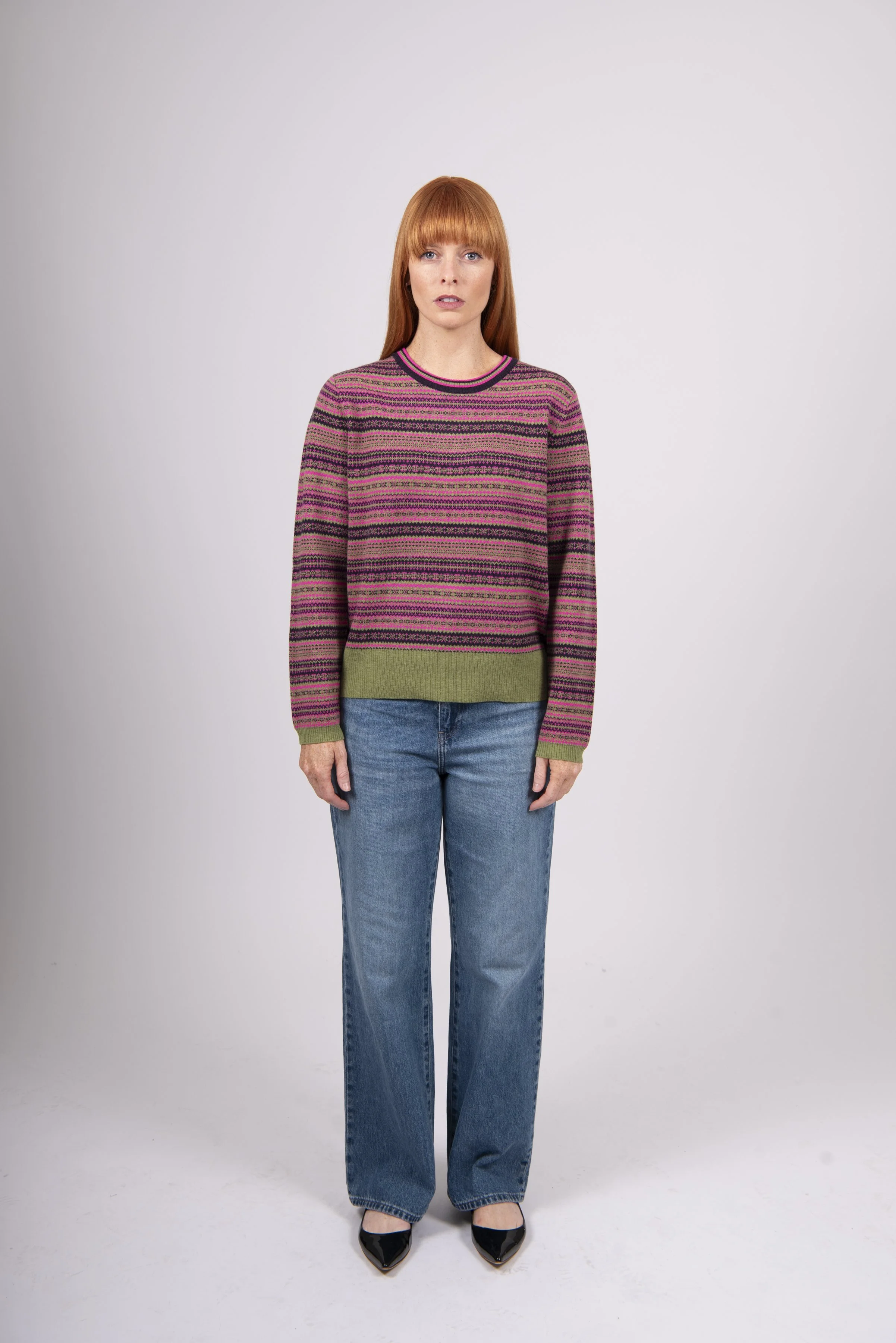 Bridge & Lord | Fairisle Pullover (Merino wool and cashmere) BL5613