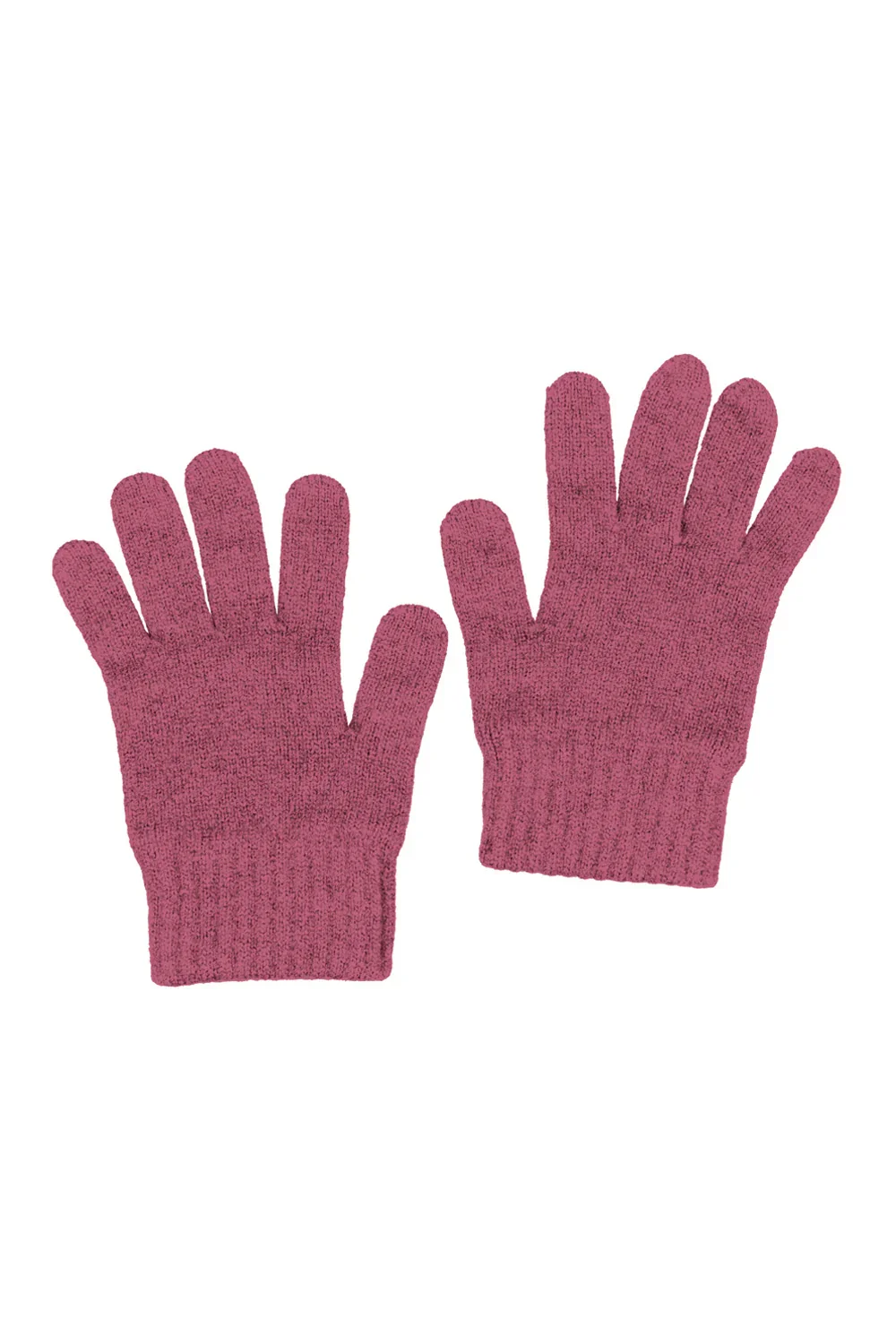 Heather (pink) colour variant of the McDonald Textiles — Standard Gloves — made from Natural fibres.