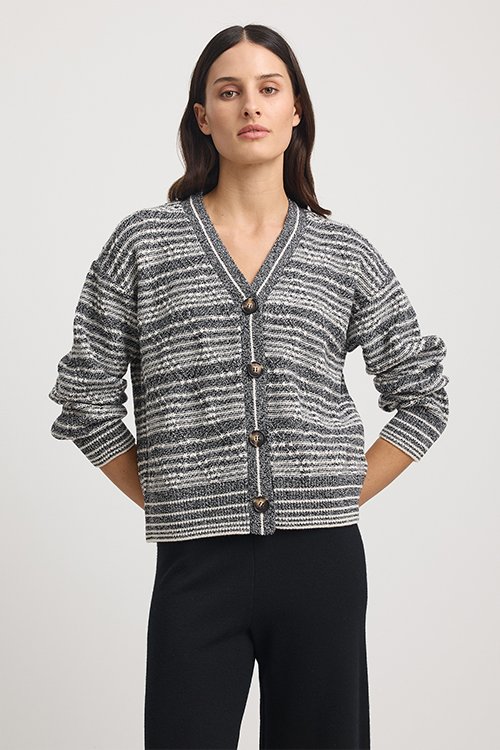 Toorallie | Diamond Cable Cardigan (100% Merino Lambswool) Sty.