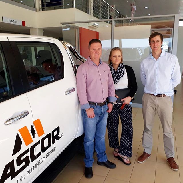 An ENORMOUS thank you to Mascor for the sponsorship of a brand new Toyota Hilux to the Harry Gwala Agri initiative!