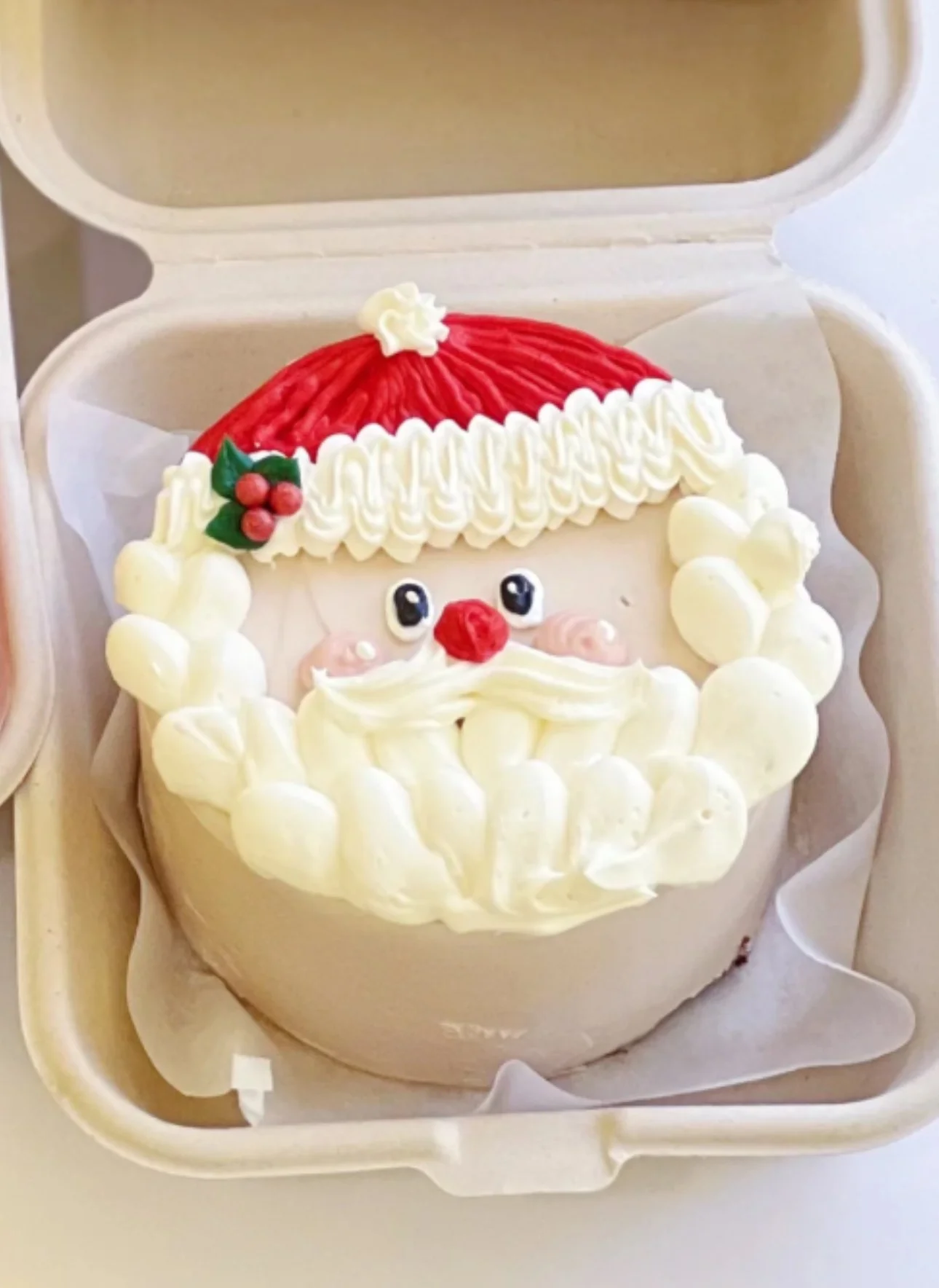 5 inch Mini Santa Cake