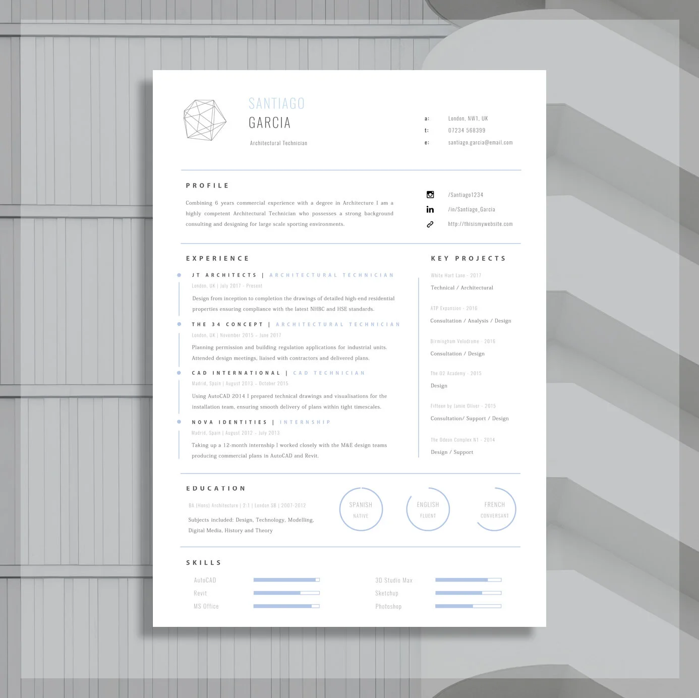 Property / Construction CV Templates