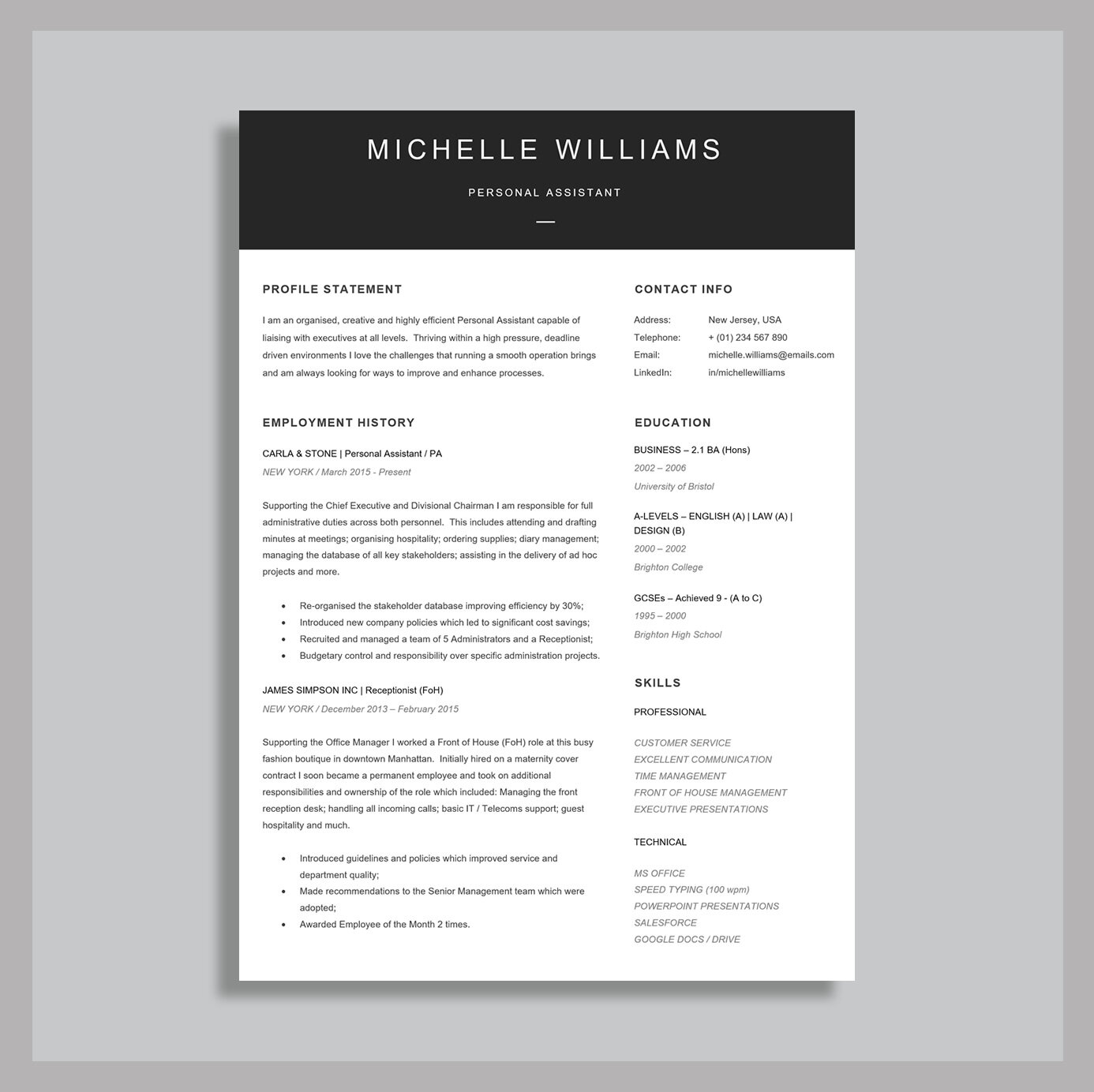 Cv Templates Designs Layouts Advice Free Downloads And More