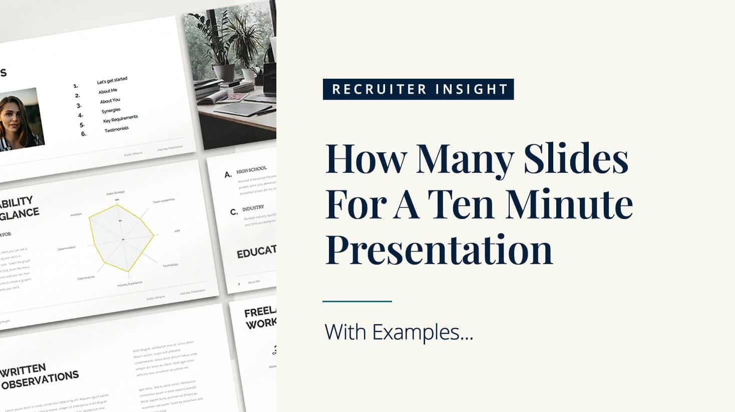 How Many Slides for a 10-Minute Interview Presentation? (With Examples)