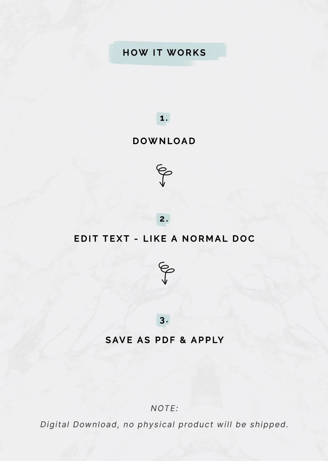 How to use science CV template guide page with academic CV writing instructions