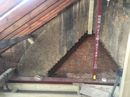 We loved our chimney stack and massive steel!