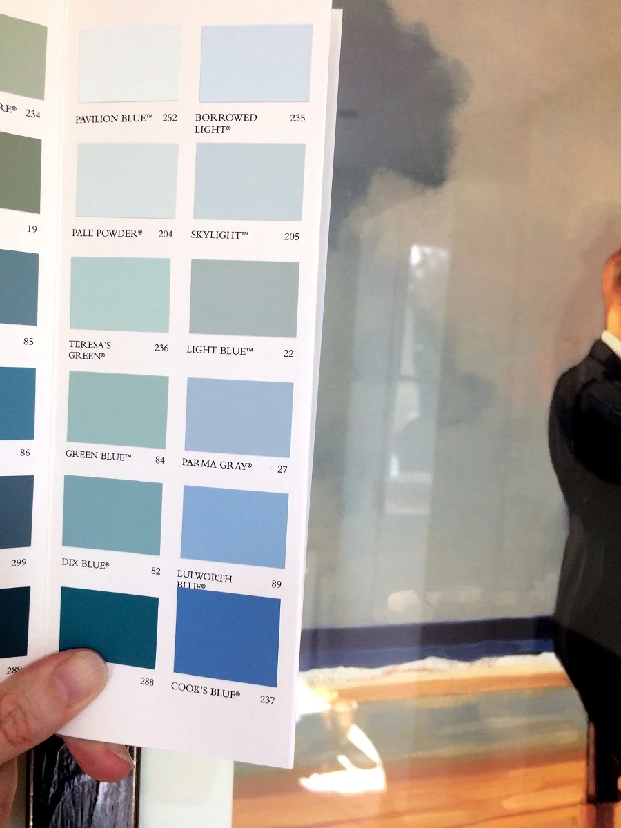 Look at art and accessories you love for a steer on potential colours for your home