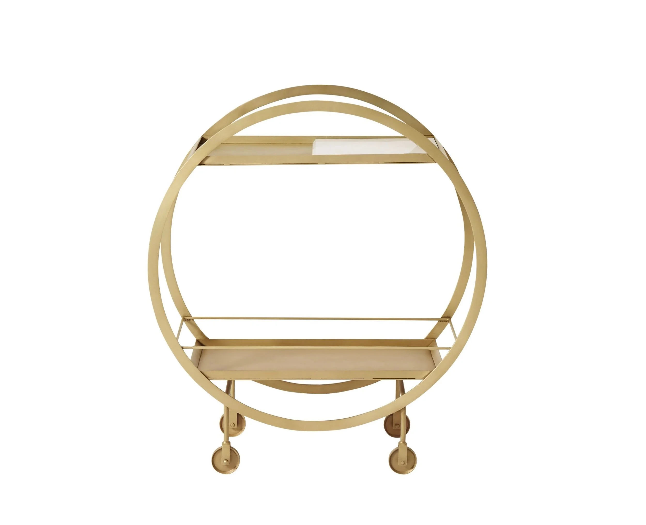 Oswald Deco-style bar trolley - £329