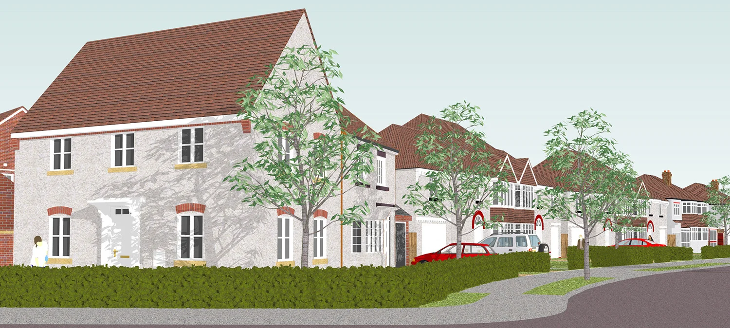 Streetscene proposed