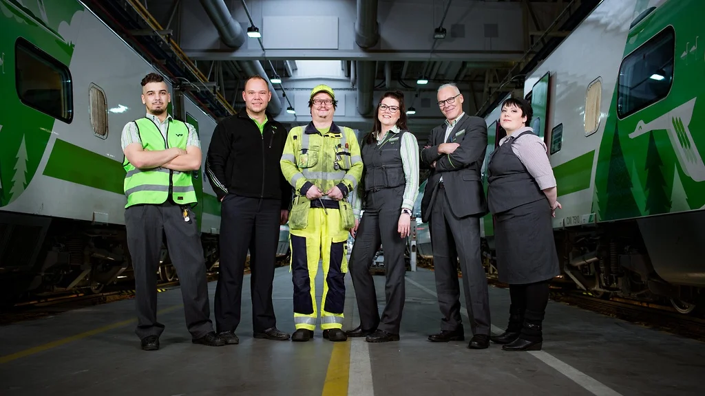 Radalla-sarja kertoo rautatieläisten arjesta