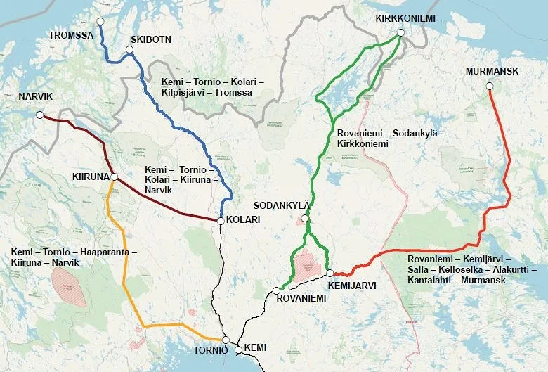 Ministeriö selvittää Jäämeren radan jatkotoimenpiteitä