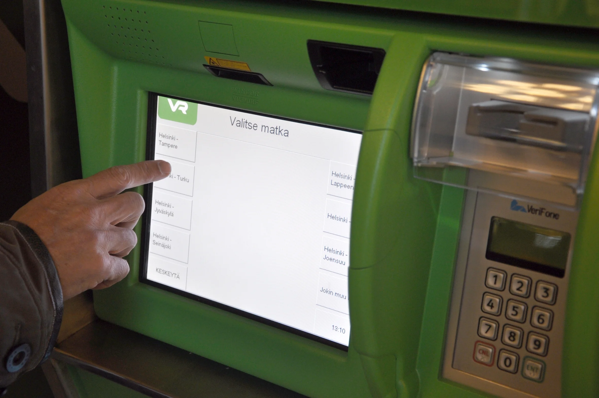 VR uudistaa lipunmyyntinsä kokonaan