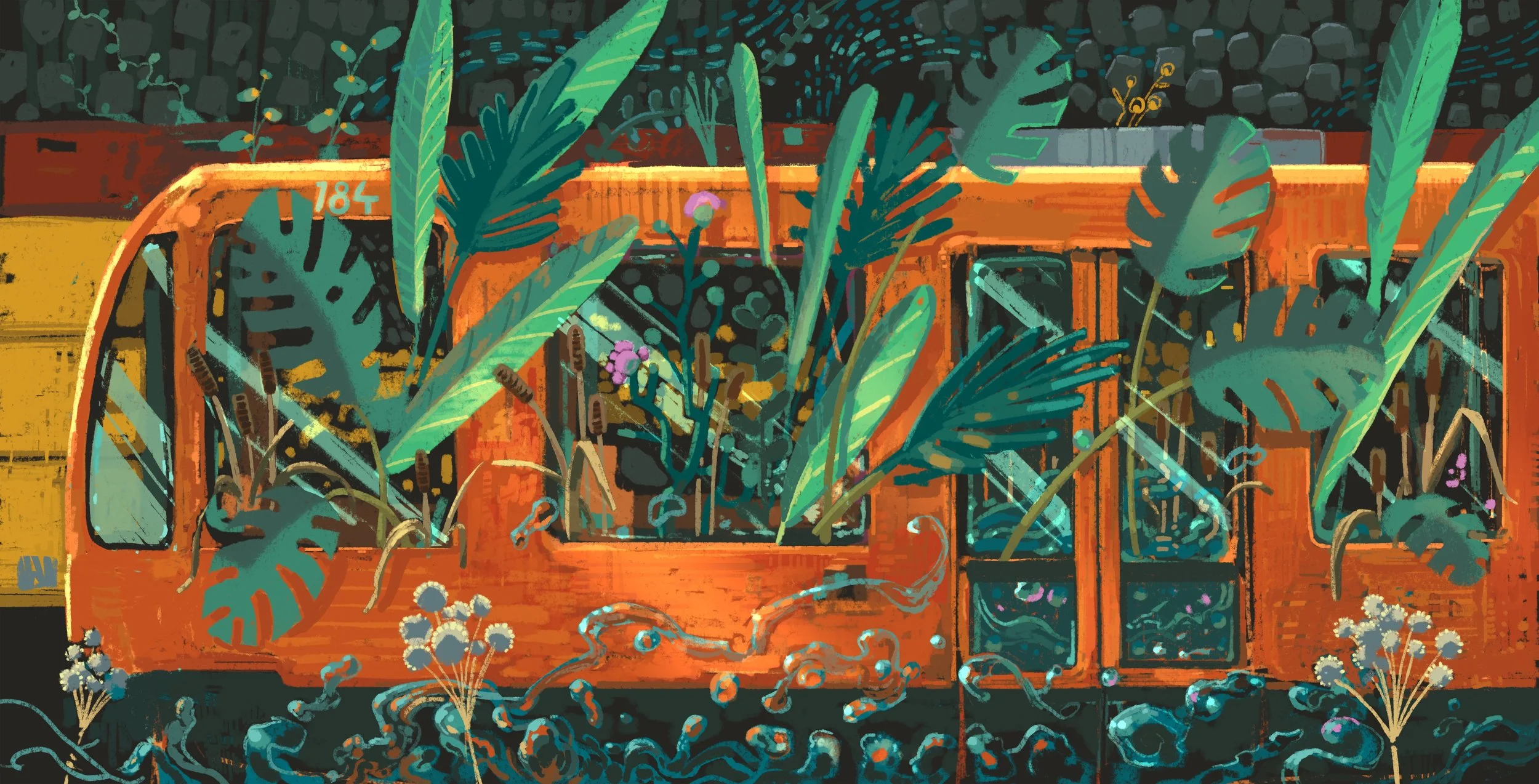 Taideteokset elävöittävät kantametron asemia Helsingissä