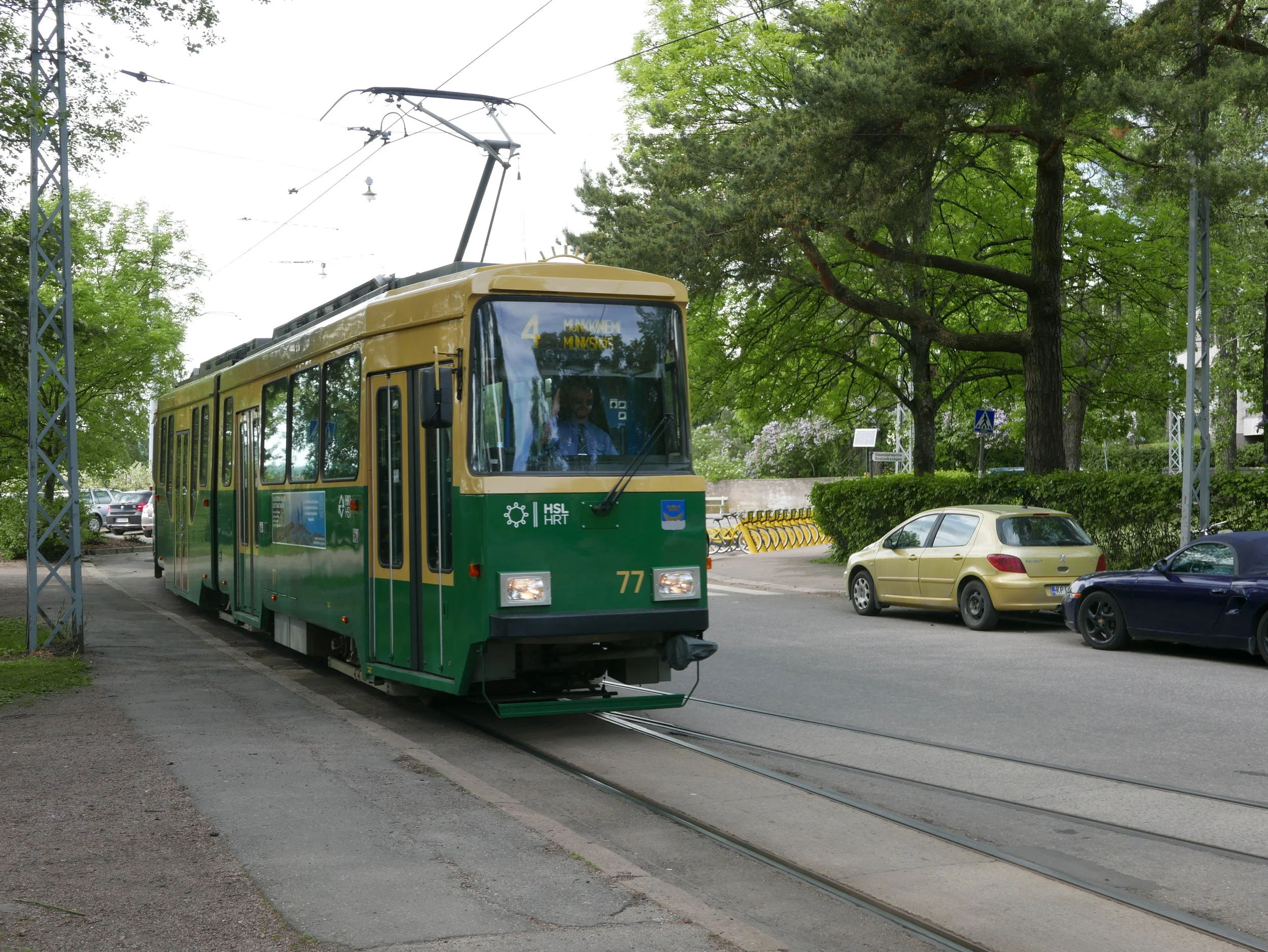 Muutoksia Helsingin raitiovaunuliikenteessä