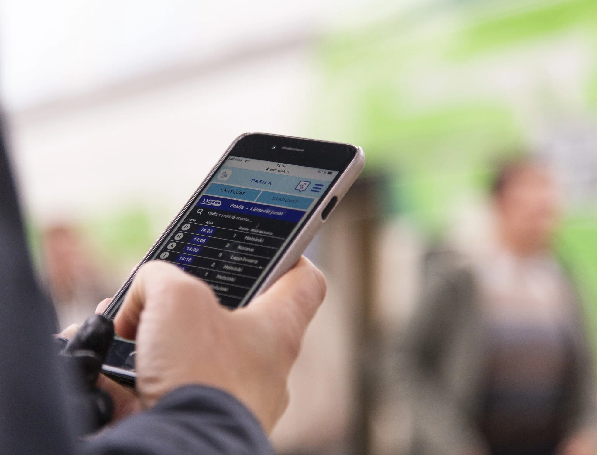 Asemainfo.fi antaa tukea ja tietoa junamatkustajille