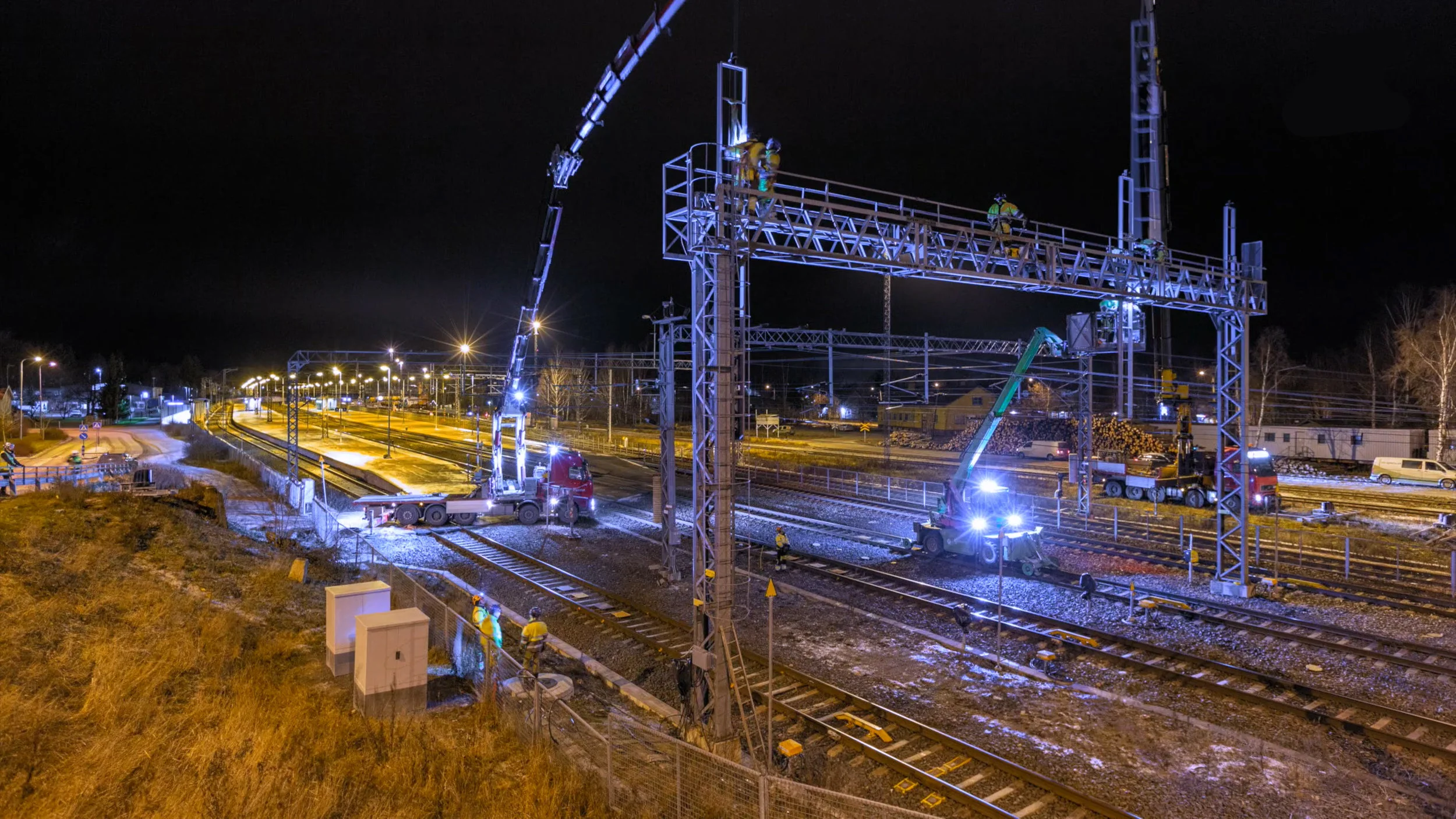 Liikenneviraston joululahja junaliikenteelle - 60 miljoonan euron Riihimäki–Tampere-turvalaitehanke valmistui ajallaan