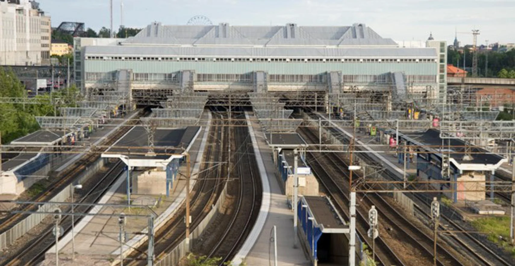 Uusi yhtiö kehittämään junaliikenteen asema-alueita