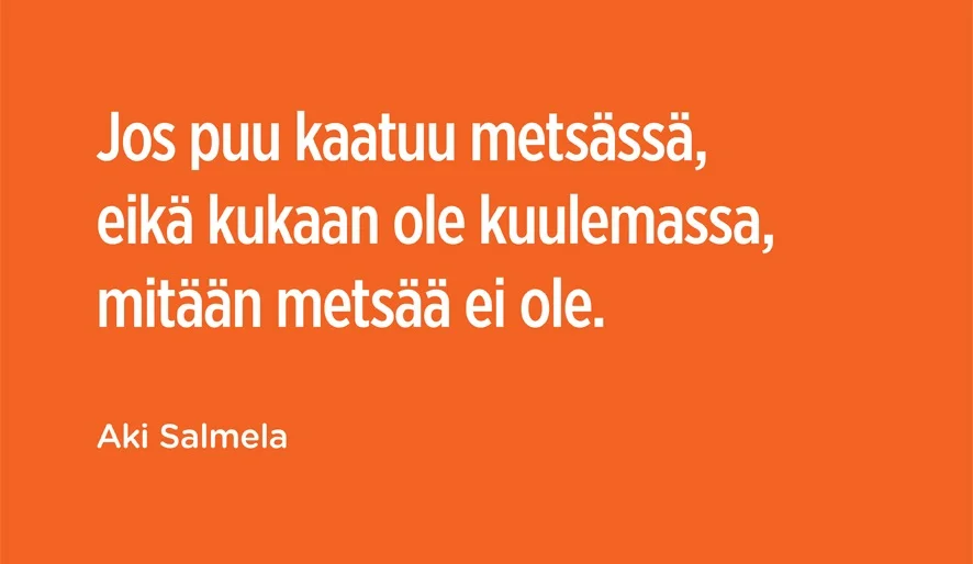 HSL: Raiderunoissa matkustetaan kaikki aistit avoimina