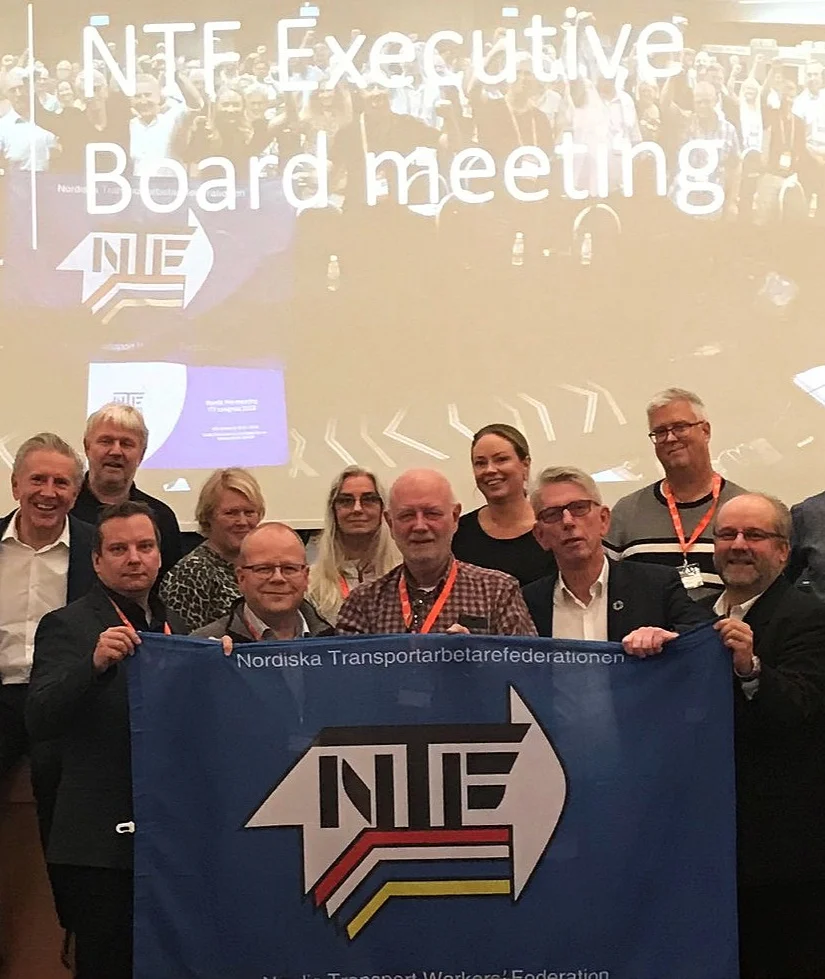 Pohjoismaiden kuljetusalan työntekijäliitto NTF tukee postilaisten työtaistelua
