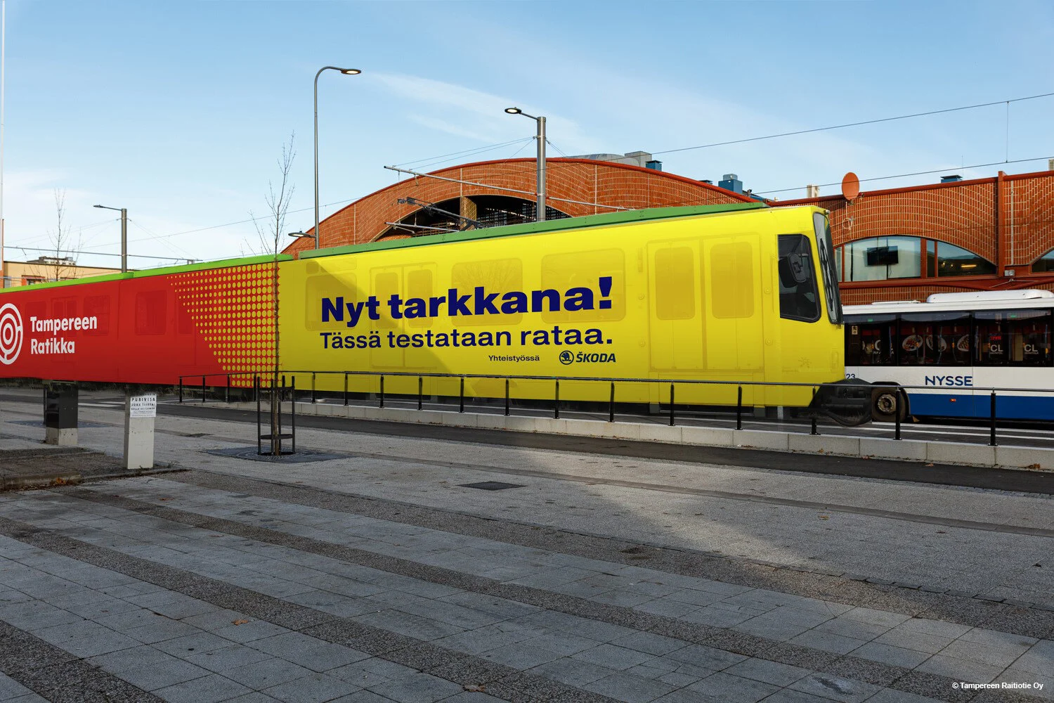  Tampereen raitiotietä testataan Saksassa käytössä olleella raitiovaunulla