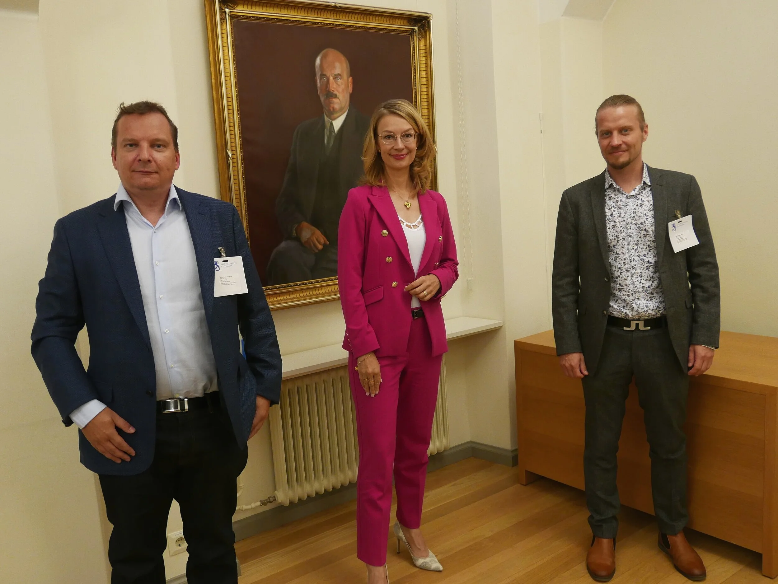 Liittojohtajat tapasivat omistajaohjausministerin - Yhteinen huoli ympäristöystävällisen junaliikenteen tulevaisuudesta