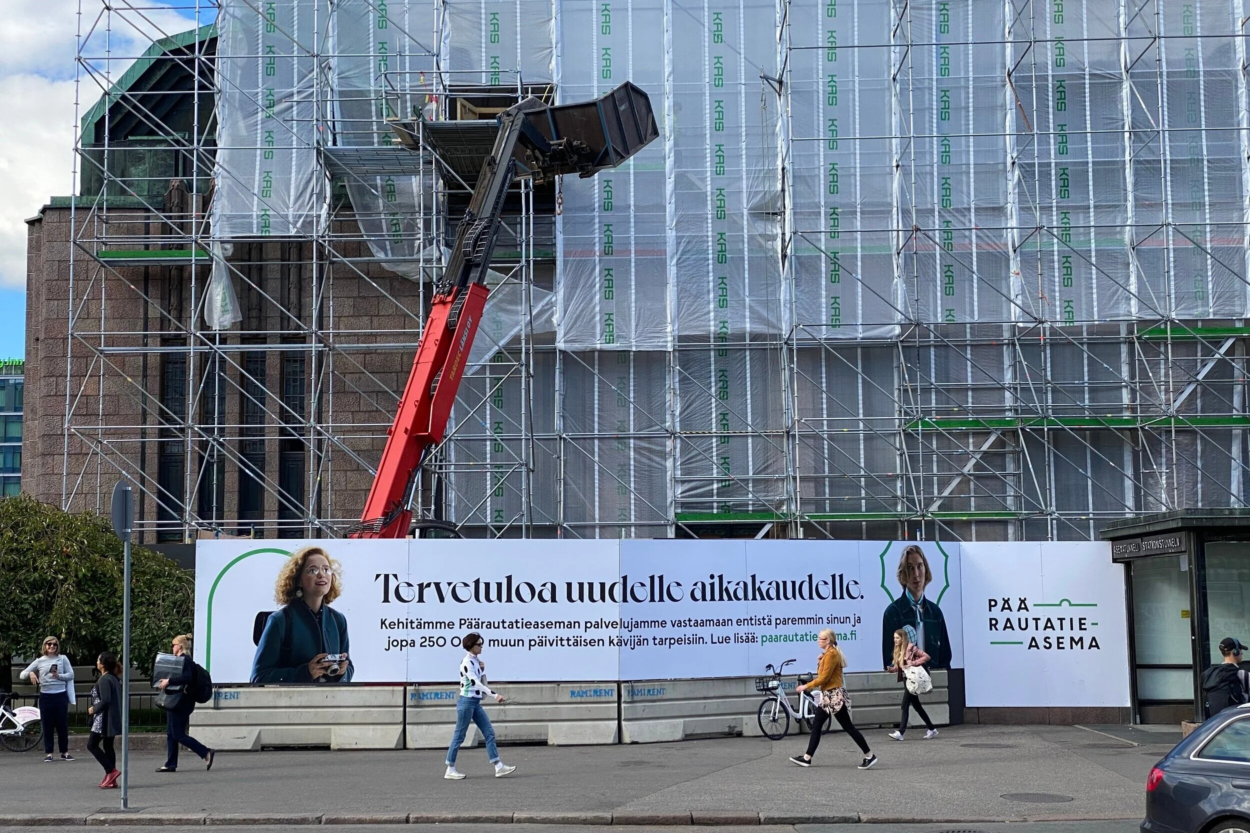 Päärautatieasemaa uudistetaan ryminällä Helsingin ytimessä