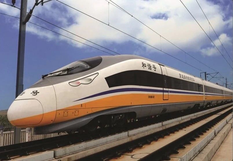 Sivusto: Kiina esitteli 350 km/h kulkevan tavarajunan