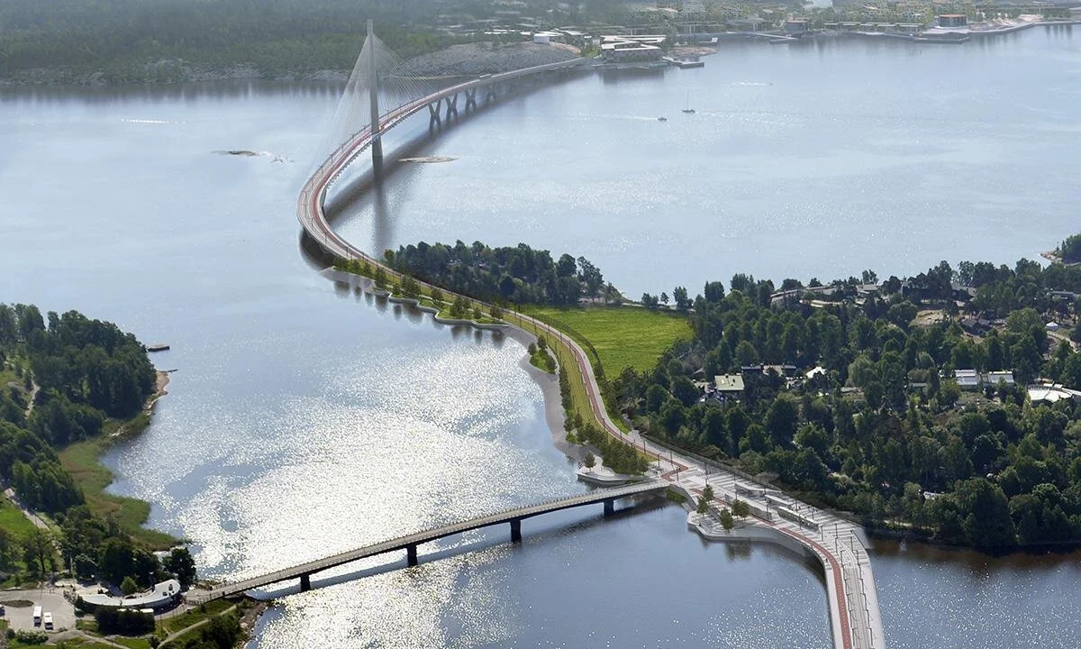 Pikaratikat kiitävät Suomen pisimmällä sillalla 2025