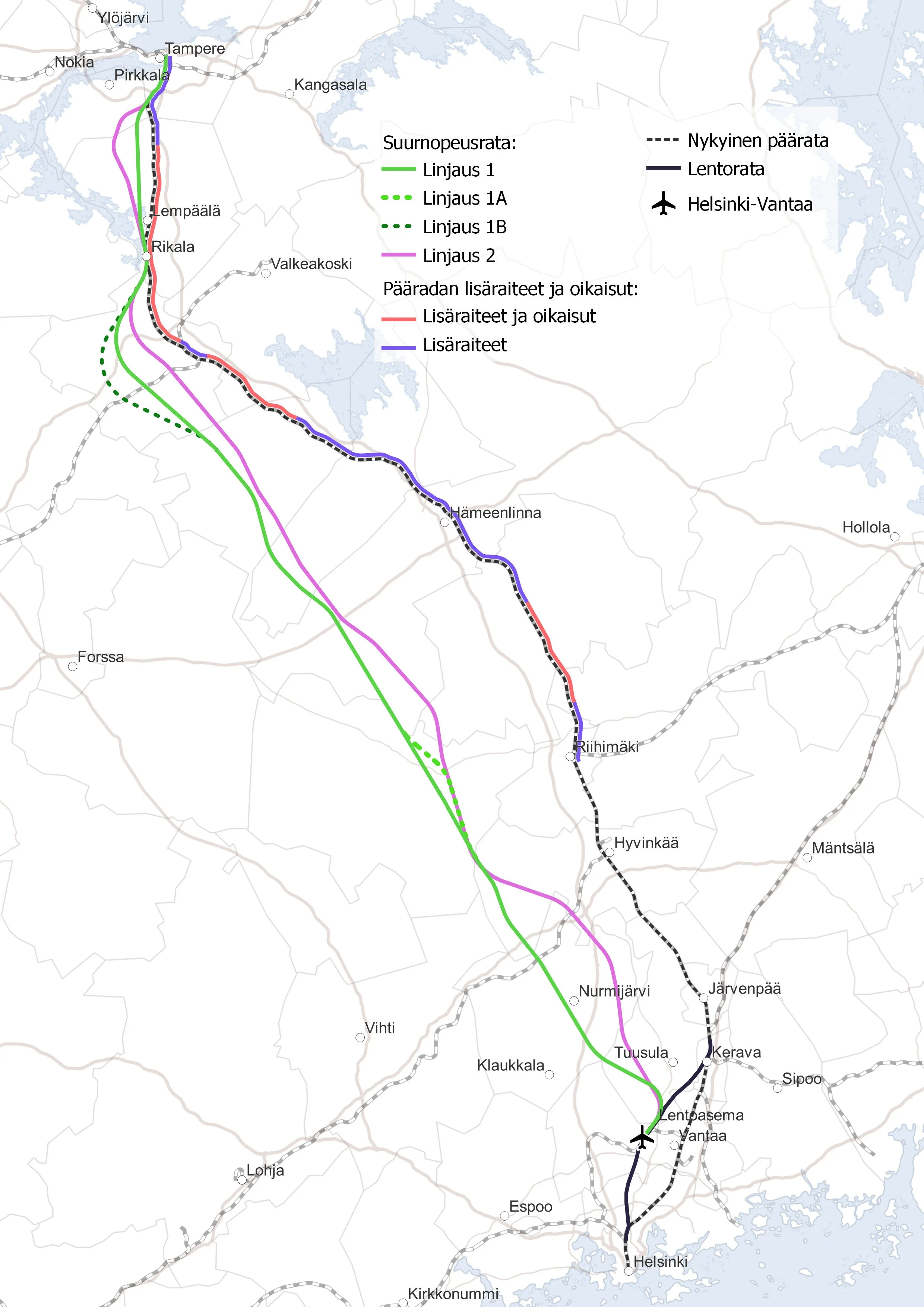 Hämeen maakuntahallitus vastustaa metsärataa