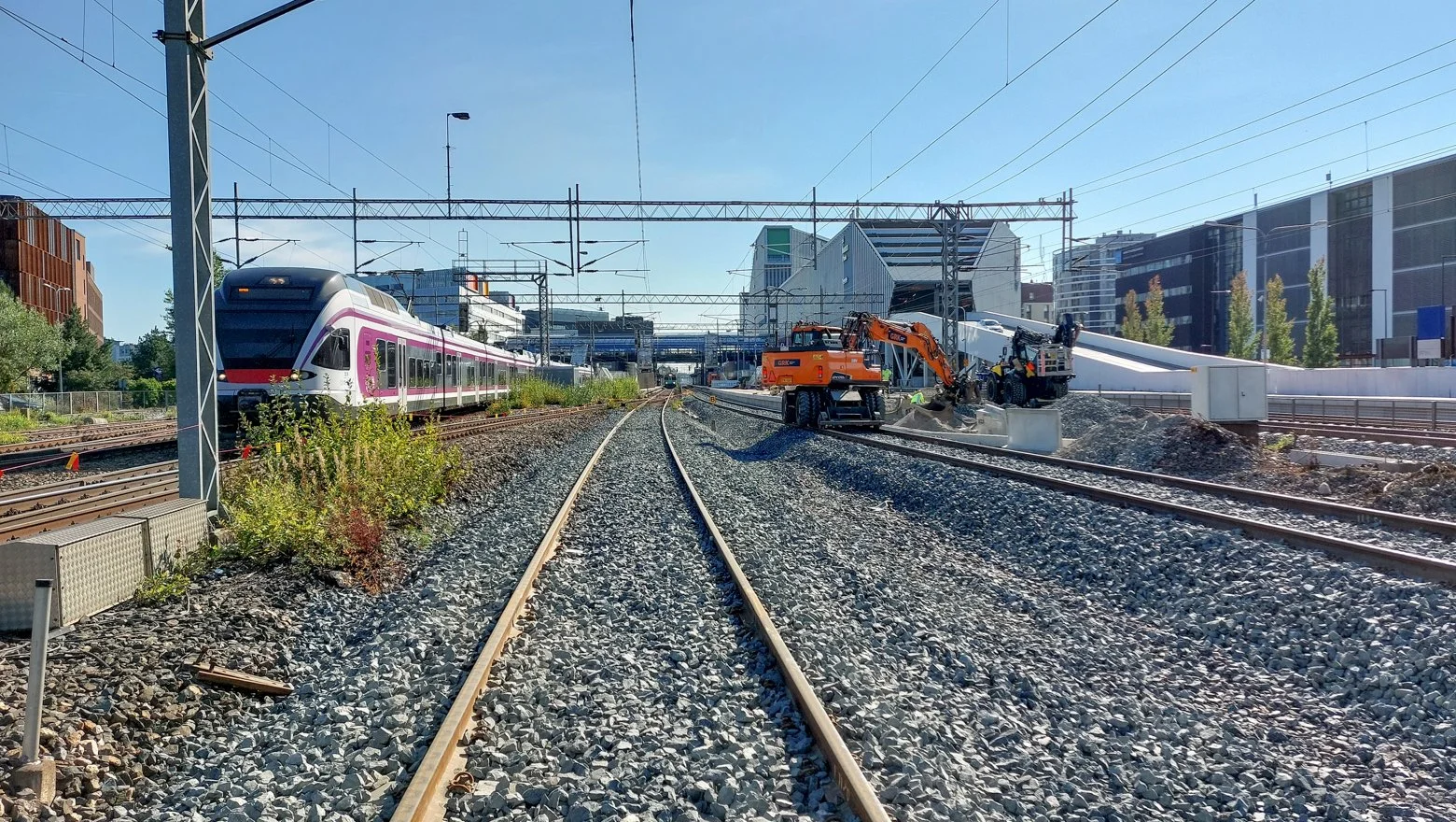 Väylä: Tikkurilan ratatöiden uusi vaihe vaikuttaa junaliikenteeseen syyskuussa