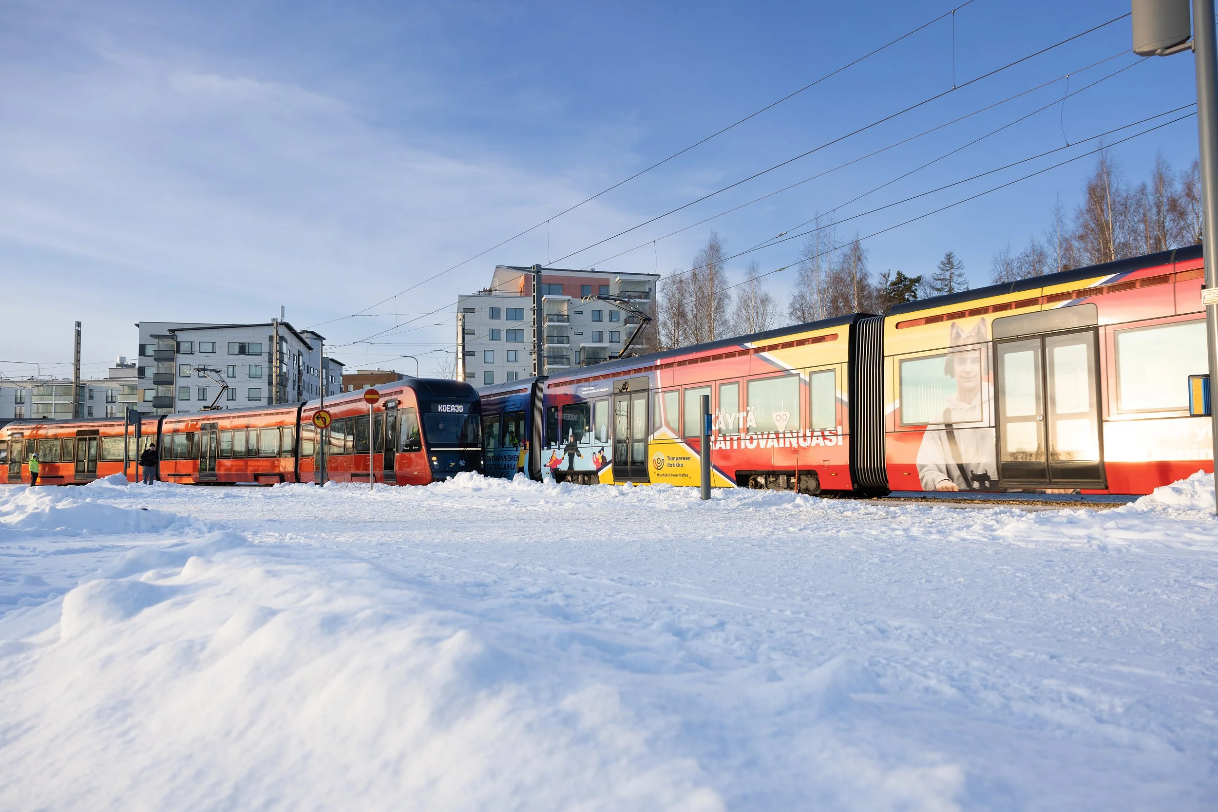 Tampereen Ratikalla on tehty tänä vuonna jo yli 20 miljoonaa nousua
