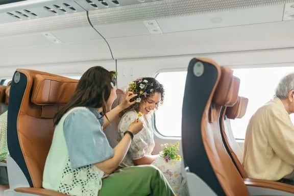 VR: Junalla pääsee sujuvasti elämyksiin ja takaisin
