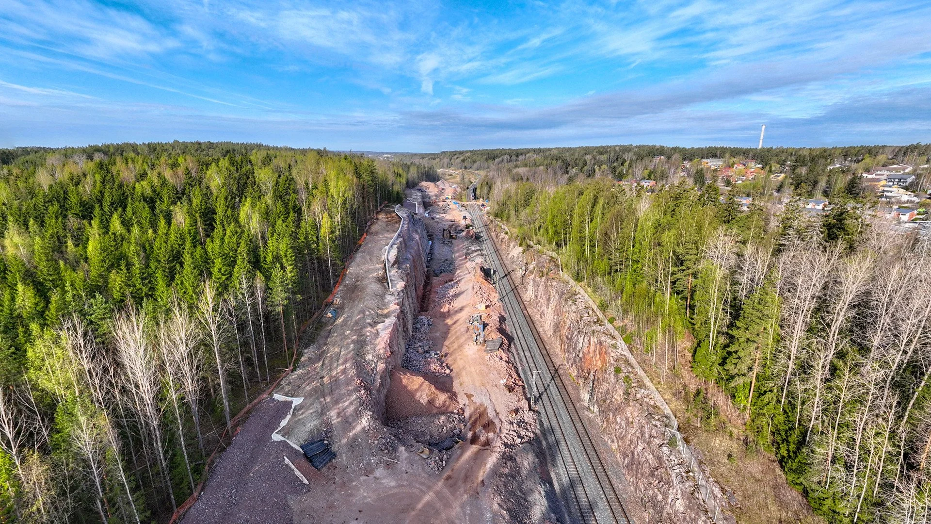 Väylä: Rantaradan liikennekatko alkoi maanantaina