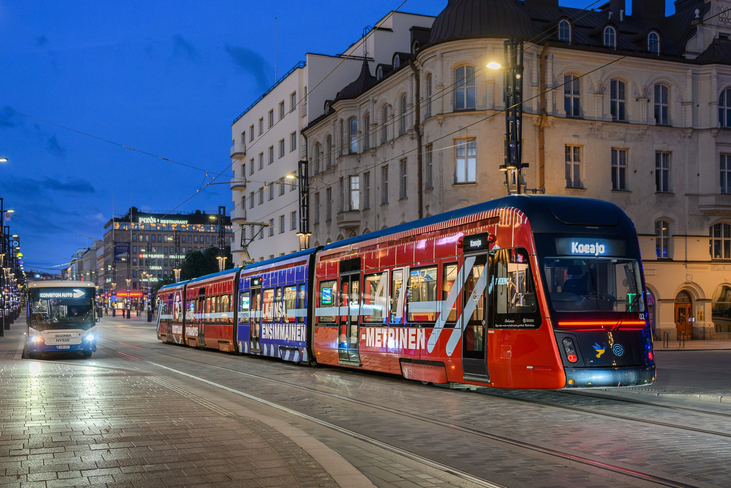 Tampere: Kuljettajien koulutusajot alkaneet pitkällä Ratikalla 