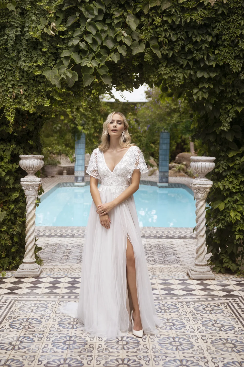 bridesmaid dresses kelsey rose Sawyer. Soft sleeves. Intricate lace. A silhouette that balances romance  with structure. Detail that reveals itself slowly